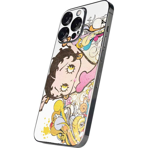 Betty Boop Hands Up iPhone 14 Pro Skin